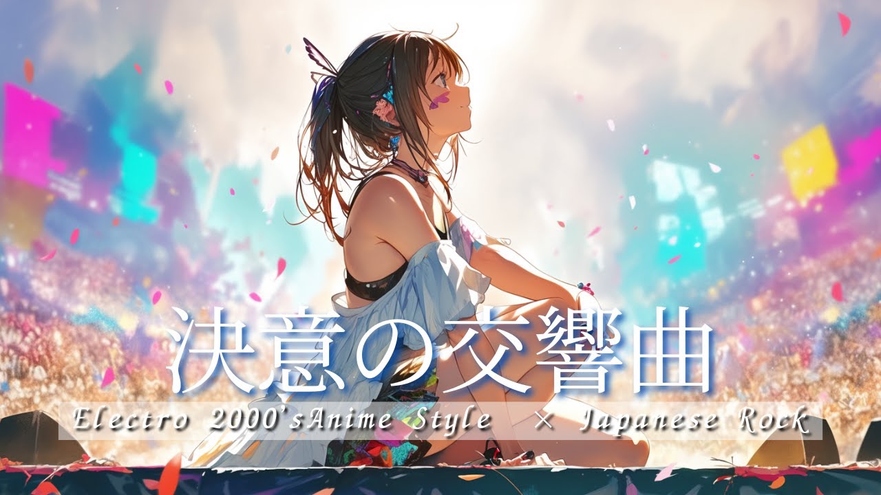 【Playlist】決意の交響曲 ─Symphony of Resolve─｜中毒性×重低音×疾走感 × Emotional J-Rock × Anime OP｜作業用BGM