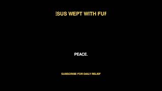 The Real Reason Jesus Wept For You ✝️
