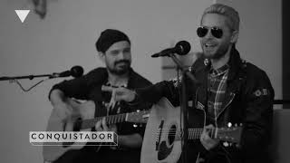 Video voorbeeld van "30 seconds to mars - Conquistador (acoustic) live in Moscow"