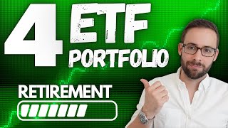 EASY Retirement Growth Portolio (Only 4 ETFs!)