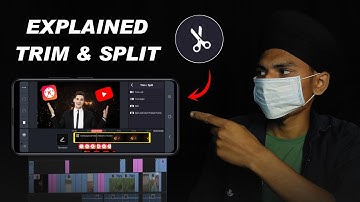 Kinemaster Trim & Split ( Tool Explained ) | Kinemaster Video Editing