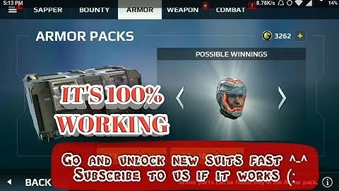 Mc5 Fast suits and weapons unlocking glitch-Update XVI Only (Use TapVpn Only)