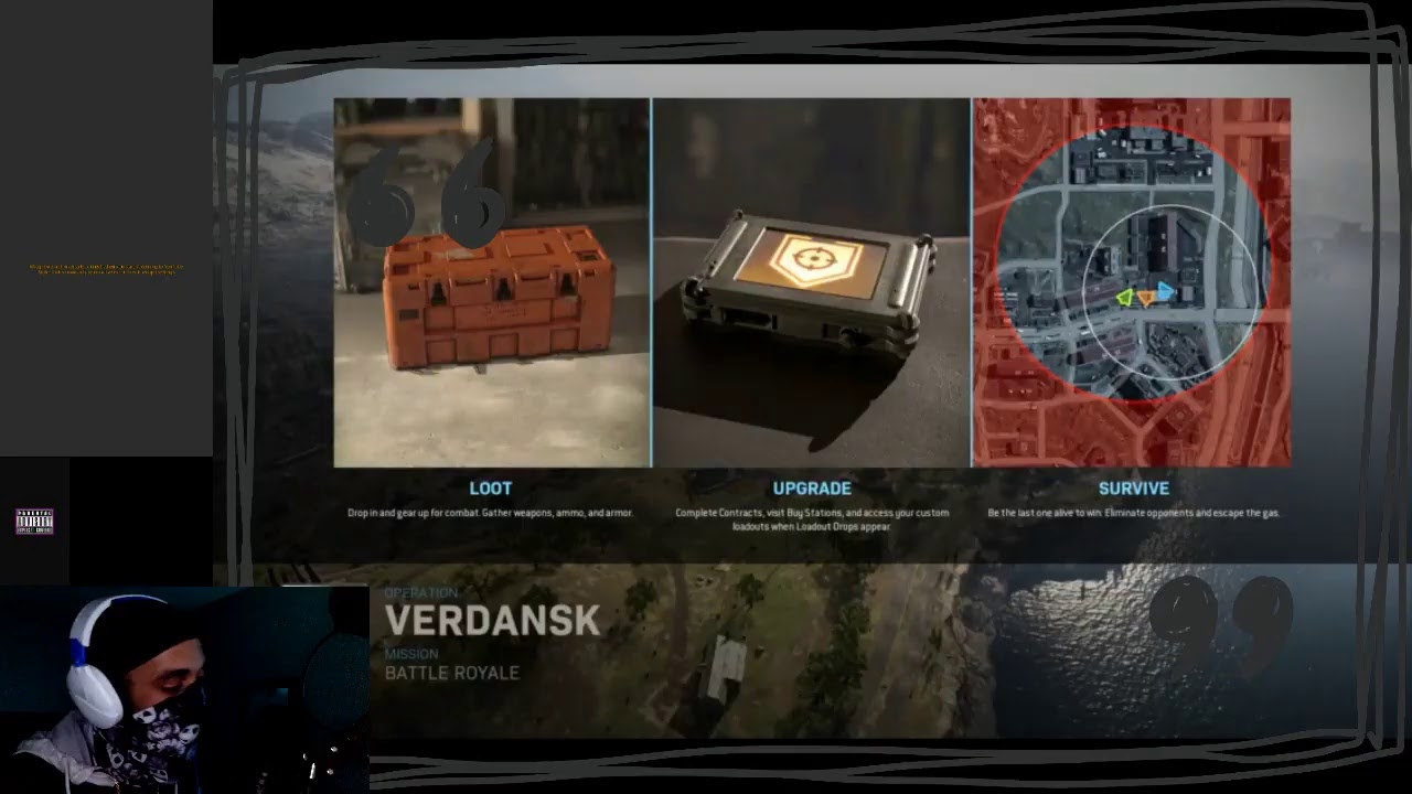 call of duty warzone- I wear my garcia skin irl!!