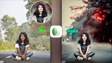 Snapseed Moody Colour Tone | Snapseed Background Change Photo Editing Tricks - Niraj Editz