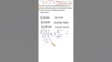 Class 10th maths (CBSE) 1.Real Numbers.      Exercise 1.4    #youtubeshorts #shorts #studybird
