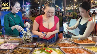 Phnom Penh Riverside Market Tour — The Most Lively Street Food in Cambodia 2025!