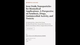 Iron Oxide Nanoparticles for Biomedical Applications: A Perspective on Synthesis, Dru... | RTCL.TV screenshot 3