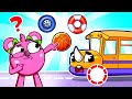 School Bus Lost Wheel Song | Funny Kids Songs 😻🐨🐰🦁 And Nursery Rhymes by Baby Zoo