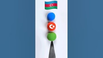 What color do mixed flags make? #colormixing #paintmixing #satisfying #asmr #artvideos