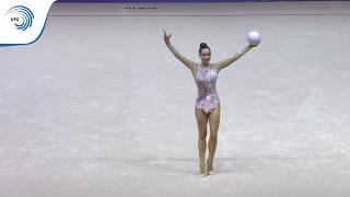 : Katsiaryna HALKINA (BLR) - 2019 Rhythmic Gymnastics Europeans, ball final