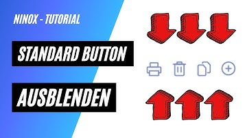 Standard Button ausblenden - NINOX TUTORIAL