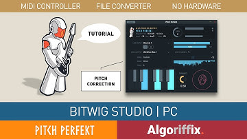 Pitch Perfekt — Bitwig Studio Tutorial PC