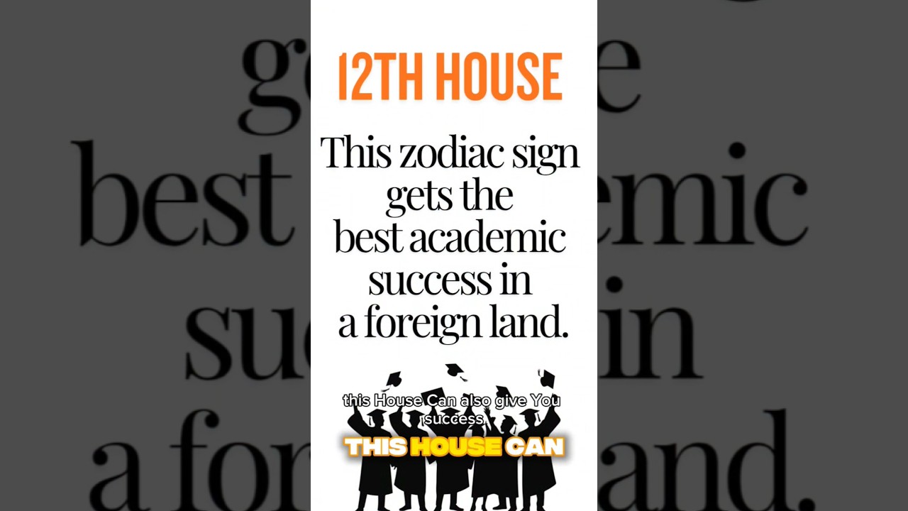 This Zodiac sign gets the best academic success in a foreign land. 