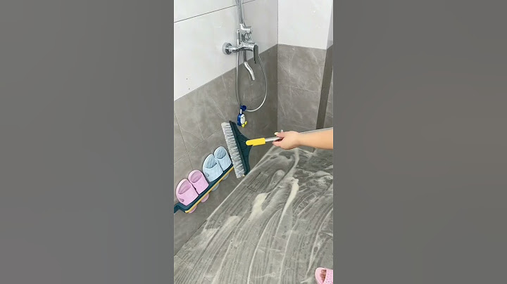 Bathroom and Kitchen Floor Cleaning Brush #shorts