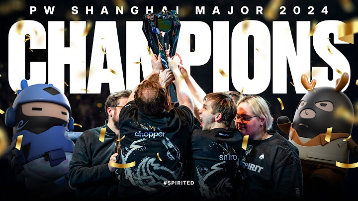 TEAM SPIRIT: SHANGHAI MAJOR 2024. CHAMPIONS VLOG (ENG SUB)