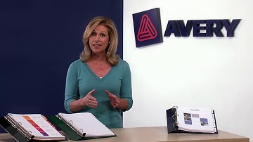 Manufacturer Video of the Avery Extra-Wide Ready Index Dividers