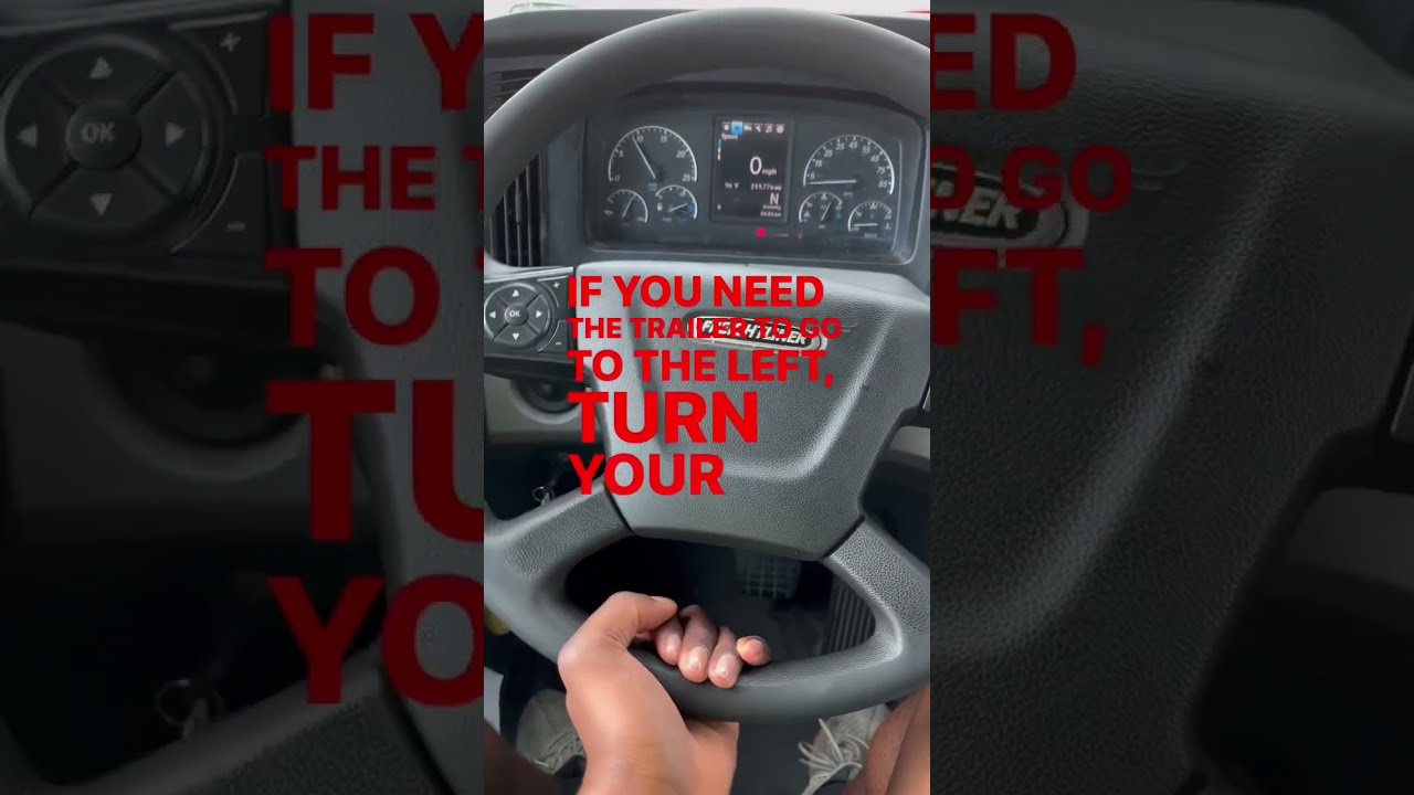 Secret To Reversing A Semi Trailer KeepTrucking