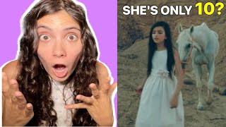 Singer FIRST TIME Reaction to Angelina Jordan - Fly Me To The Moon (Acoustic)