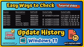 How to View Windows Update History in Windows 11 | Complete Tutorial