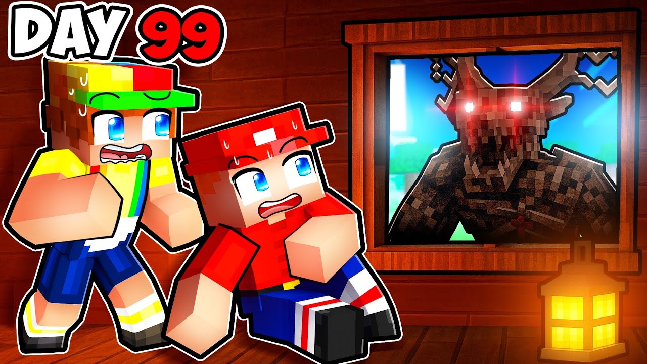 99 Nights in the Forest in MINECRAFT!