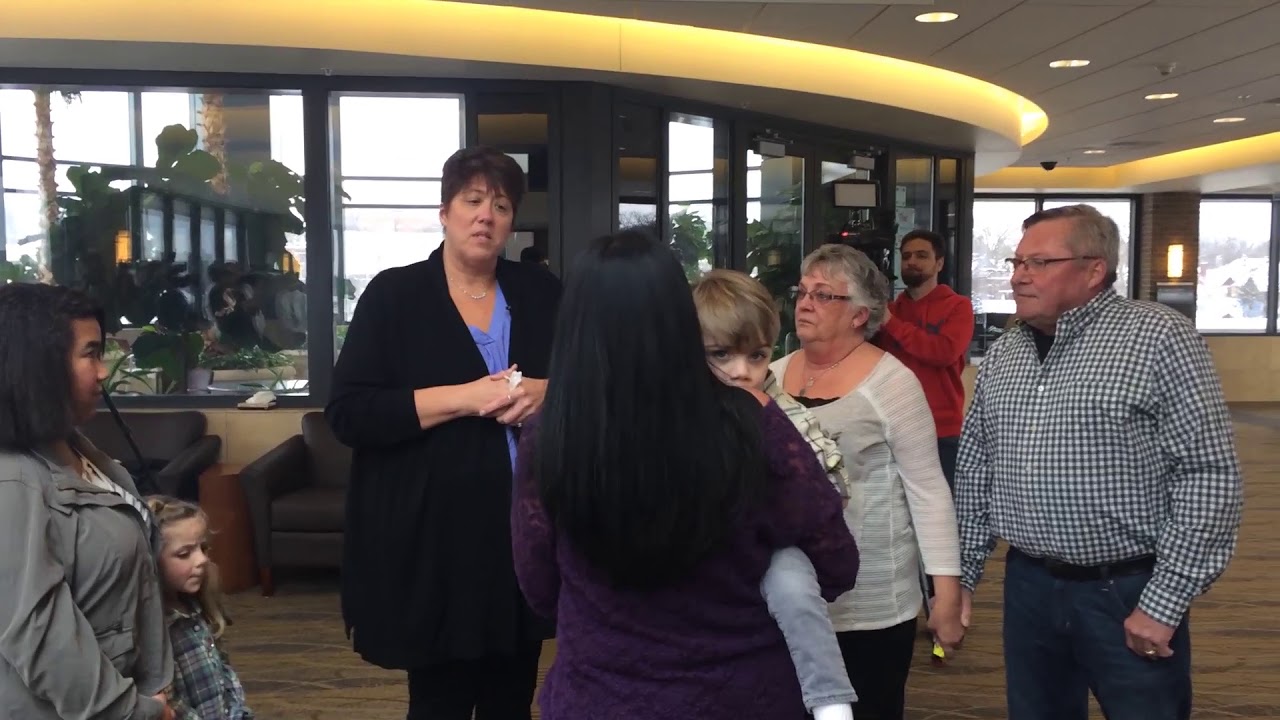 Evan Ranieri Kidney transplant recipient meets donor's family for the first time ...