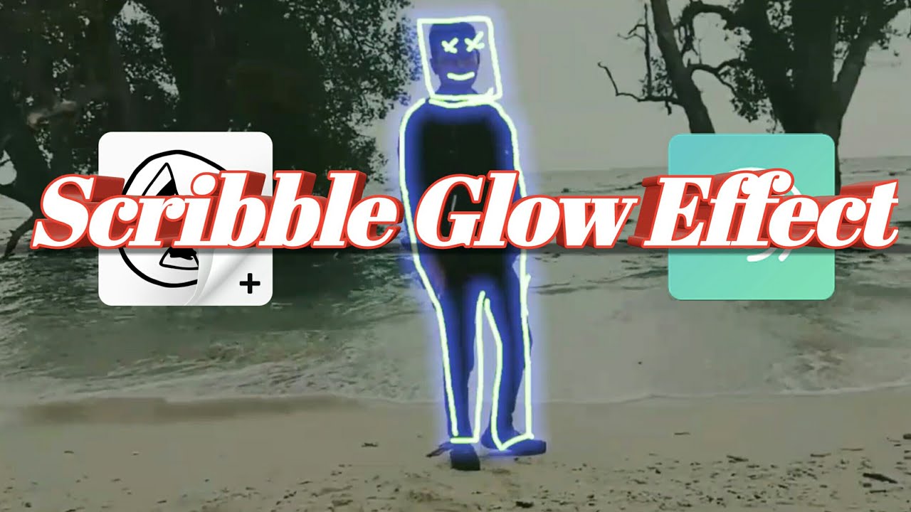 Scribble Glow Effect - YouTube