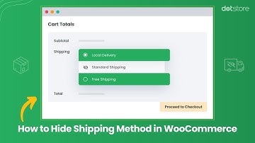 How to Hide Shipping Method in WooCommerce