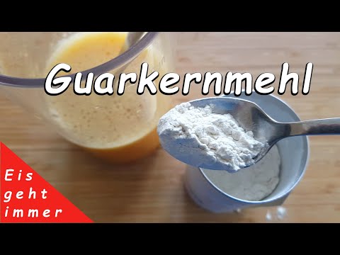 Video: Guarkernmehl - Verwendung, Schaden, Nutzen