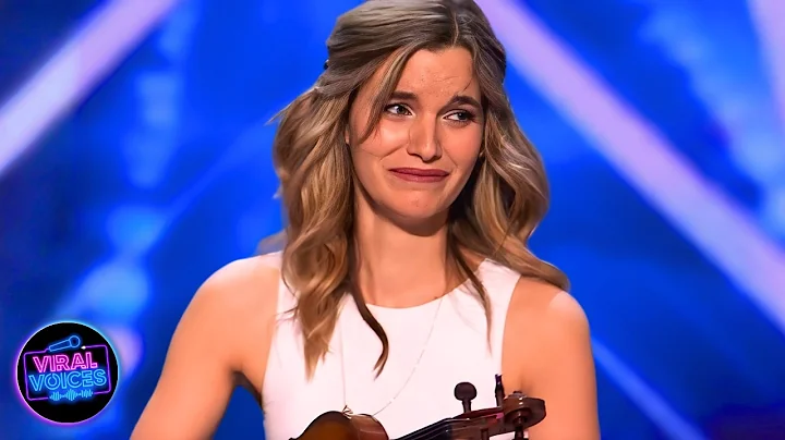 She Tricks The Judges with Her Violin... Then She OPENS Her Mouth! 😯