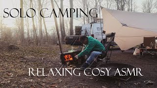Camping youtube: Gomyvan: SOLO Camping with Van / Relaxing Cosy ASMR # 1[ Nature ASMR, Relaxing ]
