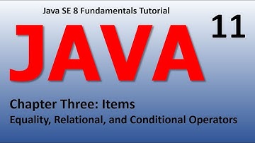 Java Equality, Relational, and Conditional Operators Epi 11