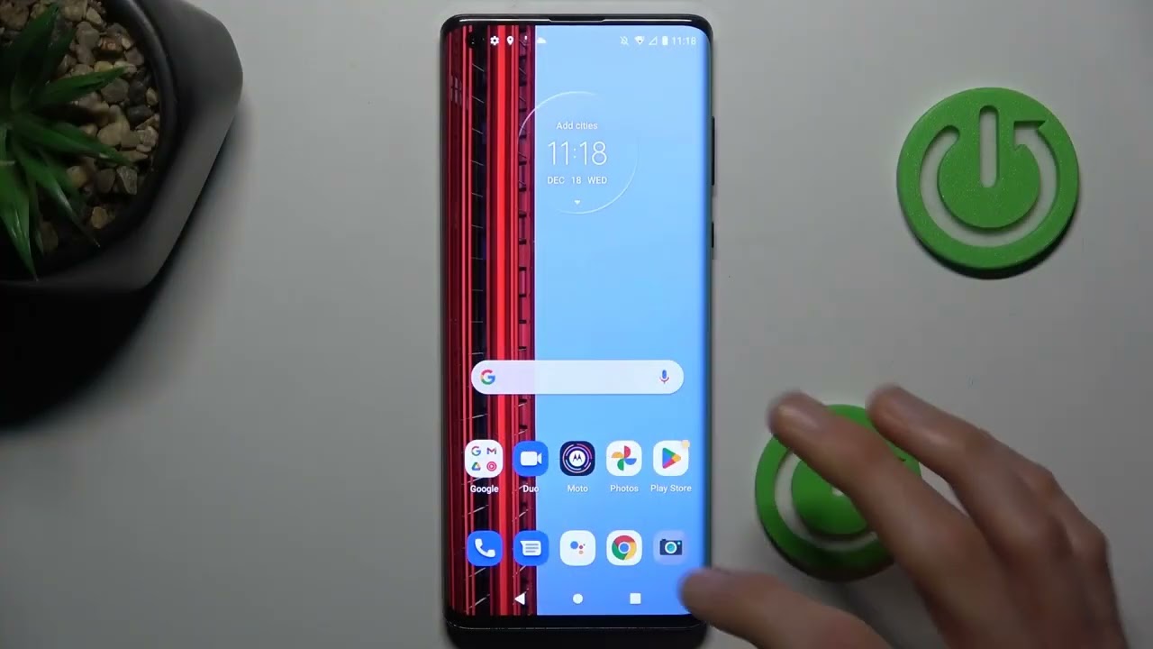 MOTOROLA Edge Plus 2022 - Como corrigir Google Play Store travada em 'Pendente'