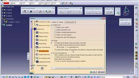 CATIA Knowledgeware 1부 - 3. Parameter 선언 및 Parameter를 통한 형상 제어 1