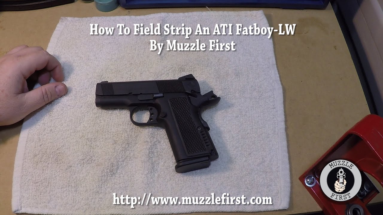 How To Field Strip The ATI Fatboy-LW