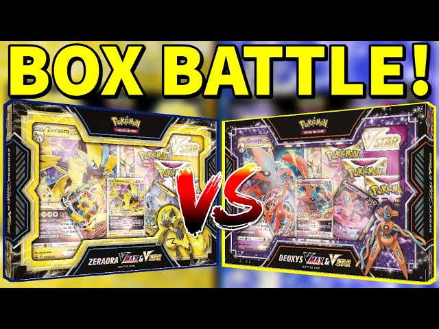 Deoxys/Zeraora VMAX & VSTAR Battle Box Revealed, PokeGuardian