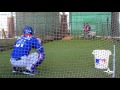 Jonathan Lucroy & Robinson Chirinos - Catching Cage Work