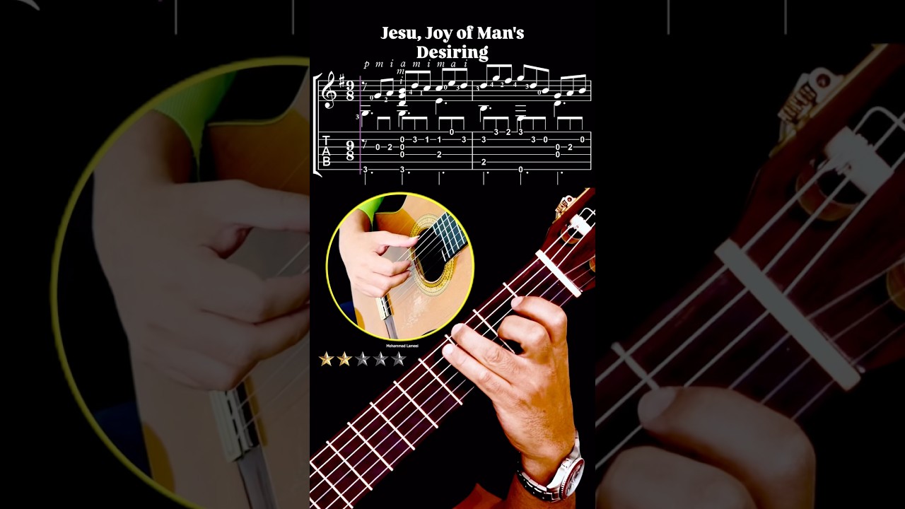 Bach Made Easy — Jesu, Joy of Man’s Desiring | EASY TAB