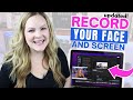 Record yourself and your screen at the same time