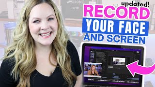 Record Yourself and Your Screen (at the Same Time)