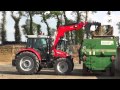 Essai  test drive du massey ferguson 5612 tracteur