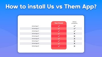 Onboarding Us vs Them - Comparison Tables