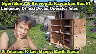 Memang Ngeri Suaranya Perkawinan Box F16 Dan F1 Brewog Di Putar 10 Lagu Magnet Masih Dingin