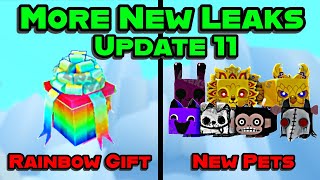 🌈 RAINBOW GIFT, NEW EXCLUSIVE EGG, AND MORE - UPDATE 11 NEW LEAKS IN PET SIMULATOR 99