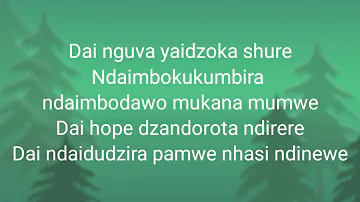 Jah Prayzah: Kumahumbwe( Lyrics)