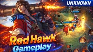 Red Hawk First Gameplay🎮.Honor of Kings