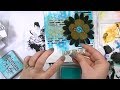 Art Journal Process | Stenciling with Decoart Premium Acrylic Paint