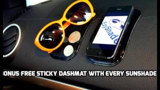 EzyShade Car Windshield Sunshade