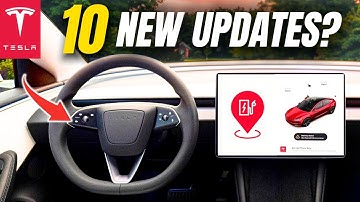 10 BIGGEST Tesla Features Update: It