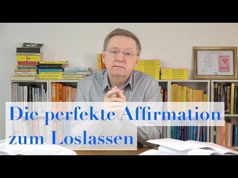 Mit dieser perfekten "Affirmation zum Loslassen" kannst du endlich befreit in die Zukunft gehen.