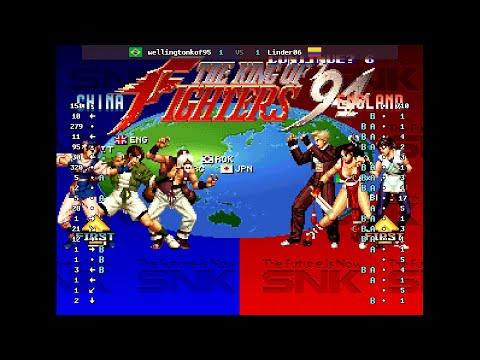 The King of Fighters '94 - 🇧🇷 wellingtonkof95 vs 🇨🇴 Linder06 | Fightcade (2026-03-25 01:33 UTC)